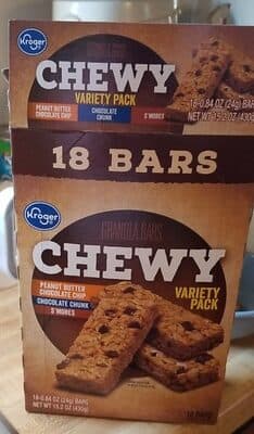 Granola Bars Chewy — Photo: Open Food Facts contributors, CC BY-SA