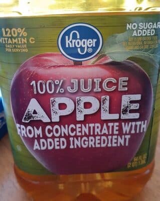 100% juice apple — Photo: Open Food Facts contributors, CC BY-SA