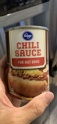 Hot dog chili sauce — Photo: Open Food Facts contributors, CC BY-SA