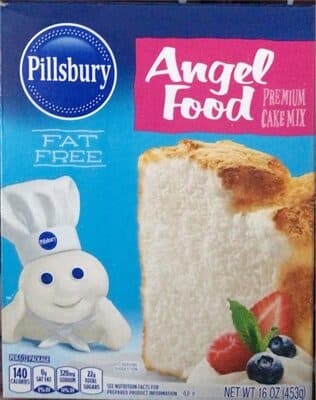 Angel food cake — Photo: Open Food Facts contributors, CC BY-SA
