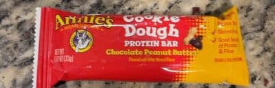Chocolate Peanut Butter Cookie Dough Protein Bar — Photo: Open Food Facts contributors, CC BY-SA