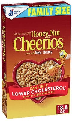 Honey Nut Cheerios — Photo: Open Food Facts contributors, CC BY-SA