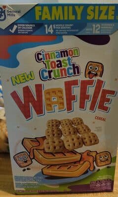 Cinnamon Toast Crunch Waffle — Photo: Open Food Facts contributors, CC BY-SA