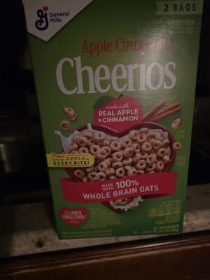 Apple Cinnamon Cheerios — Photo: Open Food Facts contributors, CC BY-SA