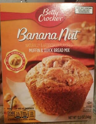 Banana Nut Muffin and Quick Bread Mix — Photo: Open Food Facts contributors, CC BY-SA