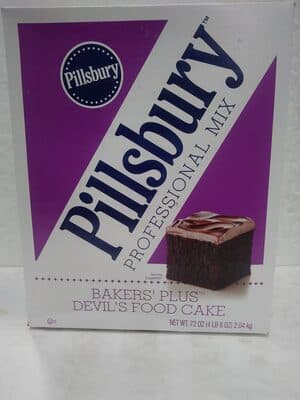 Bakers Plus Devil's Food Cake Mix — Photo: Open Food Facts contributors, CC BY-SA