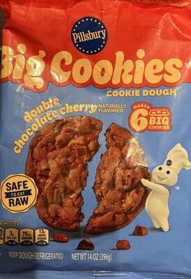 Big Cookies - Double Chocolate Cherry — Photo: Open Food Facts contributors, CC BY-SA