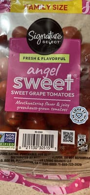 Angel Sweet Sweet Grape Tomatoes — Photo: Open Food Facts contributors, CC BY-SA