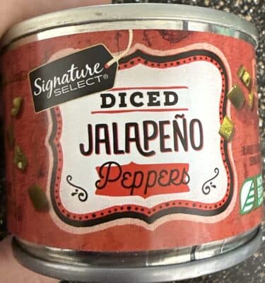 Diced Jalapenos Peppers — Photo: Open Food Facts contributors, CC BY-SA