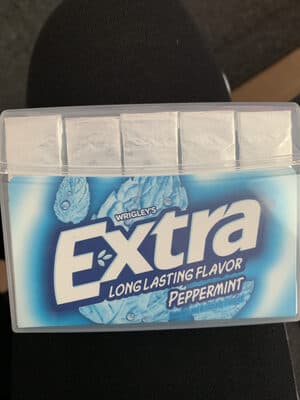 Peppermint Gum — Photo: Open Food Facts contributors, CC BY-SA
