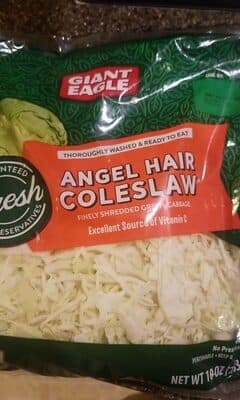 Angel Hair Coleslaw — Photo: Open Food Facts contributors, CC BY-SA