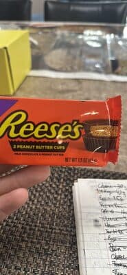 2 Peanut Butter Cups — Photo: Open Food Facts contributors, CC BY-SA