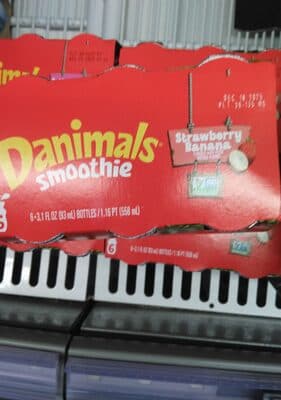 Danimals Strawberry Banana Smoothie — Photo: Open Food Facts contributors, CC BY-SA