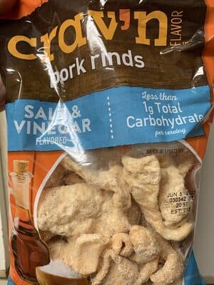 pork rinds Salt And Vinegar — Photo: Open Food Facts contributors, CC BY-SA