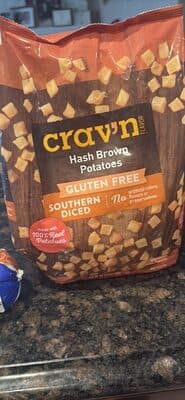 Hash Brown Potatoes — Photo: Open Food Facts contributors, CC BY-SA