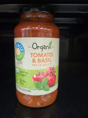 Full Circle Tomato & Basil pasta sauce — Photo: Open Food Facts contributors, CC BY-SA