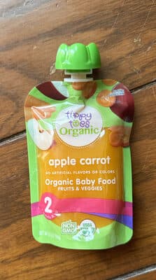 Apple Carrot Organic Baby Food — Photo: Open Food Facts contributors, CC BY-SA