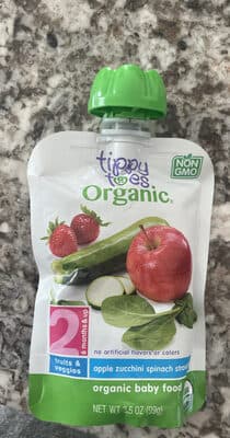 Apple Zucchini Spinach Strawberry — Photo: Open Food Facts contributors, CC BY-SA