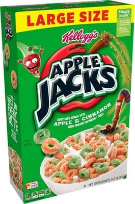 Apple Jacks breakfast cereal — Photo: Open Food Facts contributors, CC BY-SA