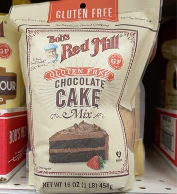 Gluten Free Chocolate Cake Mix — Photo: Open Food Facts contributors, CC BY-SA