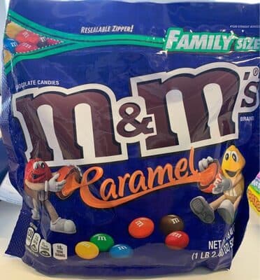 M&m's Caramel — Photo: Open Food Facts contributors, CC BY-SA