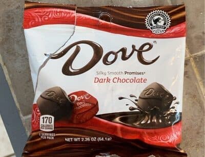 Dove chocolate — Photo: Open Food Facts contributors, CC BY-SA