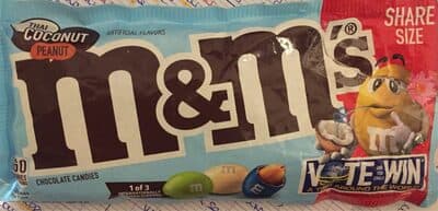 M&m's Coconut — Photo: Open Food Facts contributors, CC BY-SA