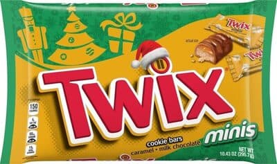 Caramel minis size cookie bar christmas candy — Photo: Open Food Facts contributors, CC BY-SA