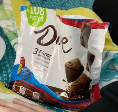 Dove chocolate — Photo: Open Food Facts contributors, CC BY-SA