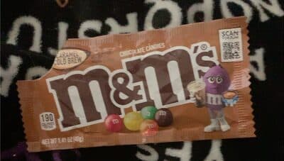 CABREW CHOCOLATE CANDIES 190 M&Ms m NET WT 1.41 02 — Photo: Open Food Facts contributors, CC BY-SA