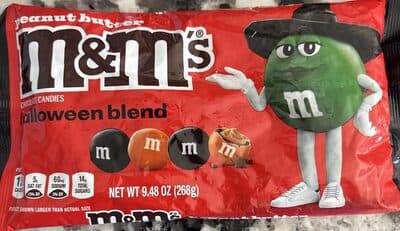 Peanut Butter M&Ms — Photo: Open Food Facts contributors, CC BY-SA