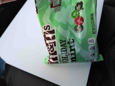 Holiday Mint M&M — Photo: Open Food Facts contributors, CC BY-SA