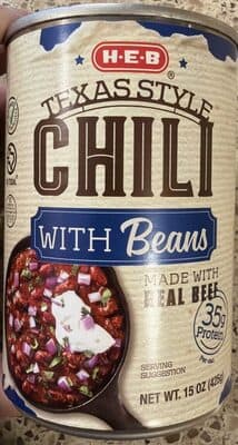 Texas style chili with beans — Photo: Open Food Facts contributors, CC BY-SA