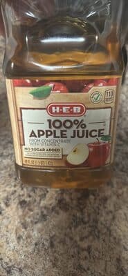 100% Apple Juice — Photo: Open Food Facts contributors, CC BY-SA