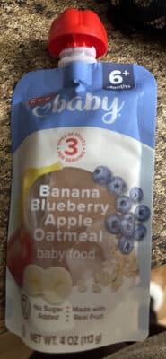 Banana Blueberry Apple Oatmeal — Photo: Open Food Facts contributors, CC BY-SA