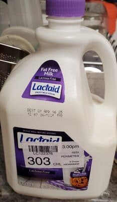Fat Free Milk — Photo: Open Food Facts contributors, CC BY-SA