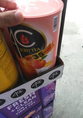 Iced Tea Mix — Photo: Open Food Facts contributors, CC BY-SA