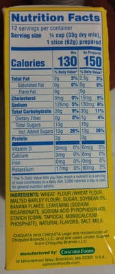Banana Bread Mix — Photo: Open Food Facts contributors, CC BY-SA