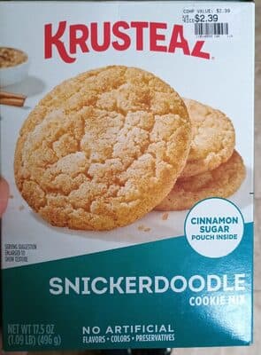 Bakery Style Snickerdoodle Cookie Mix — Photo: Open Food Facts contributors, CC BY-SA