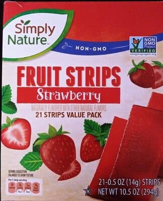 Fruit strips strawberry — Photo: Open Food Facts contributors, CC BY-SA