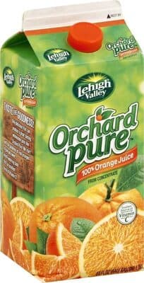 100% Orange Juice From Concentrate — Photo: Open Food Facts contributors, CC BY-SA