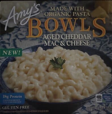 Aged Cheddar Mac& Cheese — Photo: Open Food Facts contributors, CC BY-SA