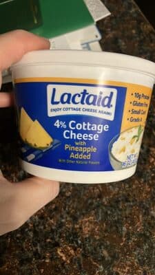 4% Cottage Cheese with Pineapple Added — Photo: Open Food Facts contributors, CC BY-SA
