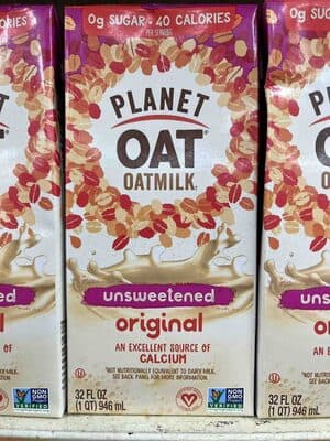Oat Oatmilk Unsweetened Original — Photo: Open Food Facts contributors, CC BY-SA