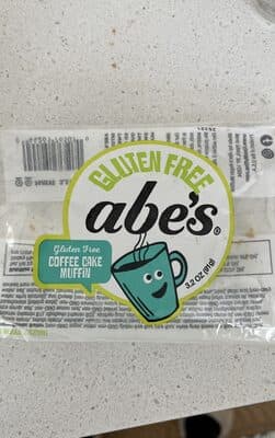 Gluten Free Coffee Cake Muffin — Photo: Open Food Facts contributors, CC BY-SA