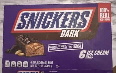 Dark Ice Cream Bar — Photo: Open Food Facts contributors, CC BY-SA