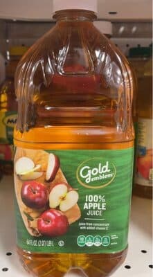 100% Apple Juice — Photo: Open Food Facts contributors, CC BY-SA
