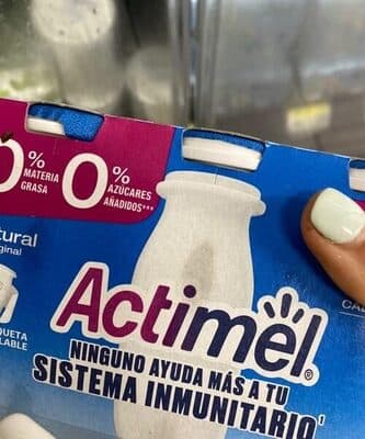 Actimel Natural — Photo: Open Food Facts contributors, CC BY-SA