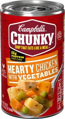 Chunky soup — Photo: Open Food Facts contributors, CC BY-SA