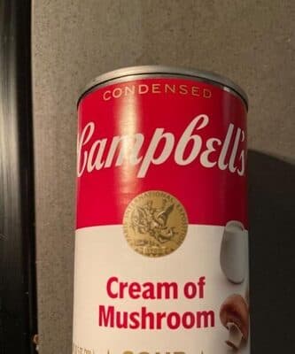 Cream of mushroom — Photo: Open Food Facts contributors, CC BY-SA
